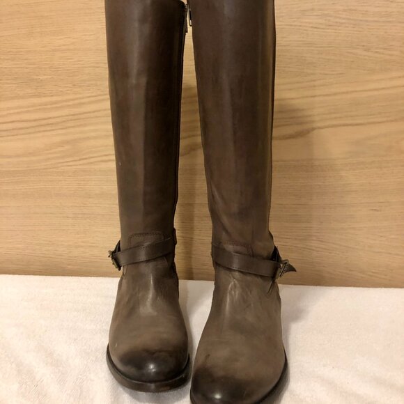 FRYE BELTED TALL INSIDE ZIP - Picture 2 of 10